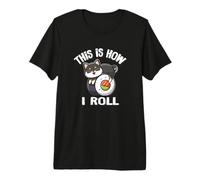 Cute Japanese Kawaii Sushi This is How I Roll Shiba Inu Premium T-Shirt