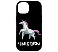 Cute Japanese Origami Unicorn Rainbow Origami Case for iPhone 14