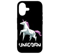 Cute Japanese Origami Unicorn Rainbow Origami Case for iPhone 17