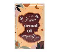Cute Journal Notebook, Inspirational Notebook - Students I'm Proud of Myself Notebook | Multipurpose Notebook, Cute Notebooks for Travel, Classroom, Work