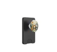 Cute Jungle Animals Giraffe Elephant Lion Kids PopSockets PopWallet for MagSafe