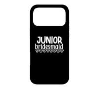 Cute Junior Bridesmaid Wedding Love Bride Marriage Case for iPhone 17 Pro Max
