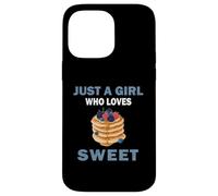 Cute Just A Girl Who Loves Sweet Candy Women and Girls Case for iPhone 14 Pro Max