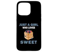 Cute Just A Girl Who Loves Sweet Candy Women and Girls Case for iPhone 15 Pro Max