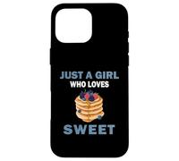 Cute Just A Girl Who Loves Sweet Candy Women and Girls Case for iPhone 16 Pro Max