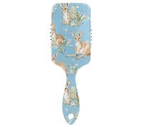 Cute Kangaroo Blue friendly massager hair growth Designed scalp massager brush for thinning hair with Ergonomic handle cepillo para cabello de mujer