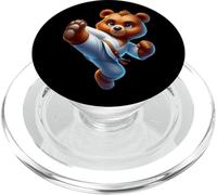 Cute Karate Bear Martial Arts PopSockets PopGrip for MagSafe