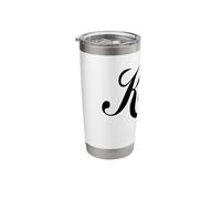 Cute Karma - Bold Black Text Designed Stainless Steel Insulated Tumbler
