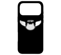 Cute Kawaii 90s Y2K Archangel Cat in Heaven with Halo Case for iPhone 17 Pro Max