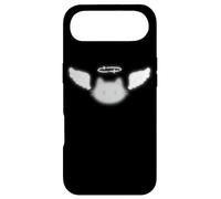 Cute Kawaii 90s Y2K Archangel Cat in Heaven with Halo Case for iPhone Air