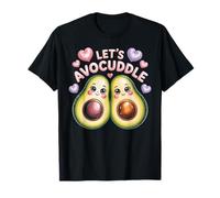 Cute Kawaii Avocado Couple Hugging Pun T-Shirt