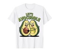 Cute Kawaii Avocado Couple Hugging Pun T-Shirt