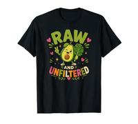 Cute Kawaii Avocado, Fun Vegan Foodie Lover Value Graphic T-Shirt