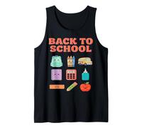 Cute Kawaii Back to School Tank Top