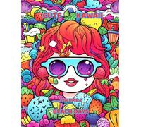 Cute Kawaii Beach Days volume 2: Volume 2 of the Kawaii Summer Series | Relaxing Coastal Designs to Color (Beachy Bliss: A Kawaii Coloring Series)
