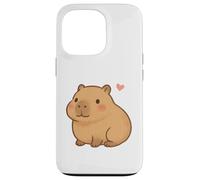 Cute Kawaii Capybara Adorable Animal, Lover Chibi Pet Case for iPhone 13 Pro