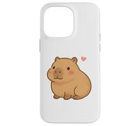 Cute Kawaii Capybara Adorable Animal, Lover Chibi Pet Case for iPhone 14 Pro Max