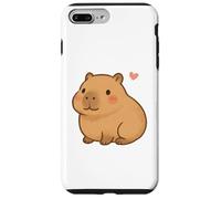 Cute Kawaii Capybara Adorable Animal, Lover Chibi Pet Case for iPhone 7 Plus/8 Plus