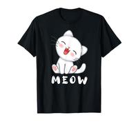 Cute Kawaii Cat Cats Lover Meow T-Shirt