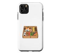 Cute Kawaii Cat Japanese Bento Lunch Box Case for iPhone 11 Pro Max