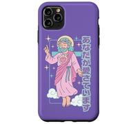 Cute Kawaii Christian Manga Jesus You Are Loved Anime Purple Case for iPhone 11 Pro Max