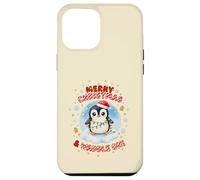 Cute Kawaii Christmas Penguin Merry Christmas and Waddle On Case for iPhone 12 Pro Max