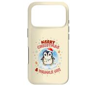 Cute Kawaii Christmas Penguin Merry Christmas and Waddle On Case for iPhone 17 Pro