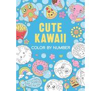 Cute Kawaii Color by Number (Dover Kids Coloring Books)