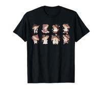 Cute Kawaii Fairy Cottagecore Aesthetic mushrooms T-Shirt