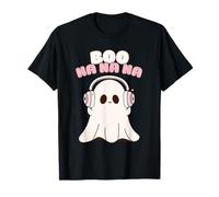 Cute Kawaii Ghost Halloween Boo Na Na Na Spooky Music Anime T-Shirt