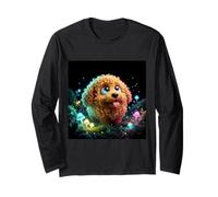 Cute Kawaii Golden Doodle Funny Boys Girls Costume Plush Long Sleeve T-Shirt