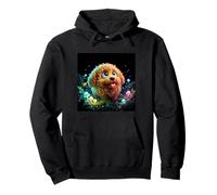 Cute Kawaii Golden Doodle Funny Boys Girls Costume Plush Pullover Hoodie