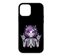 Cute Kawaii Goth Girl Skeleton Punk-Goth Alternative Apparel Case for iPhone 12 mini