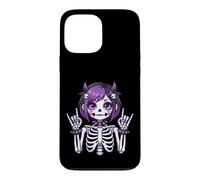 Cute Kawaii Goth Girl Skeleton Punk-Goth Alternative Apparel Case for iPhone 13 Pro Max