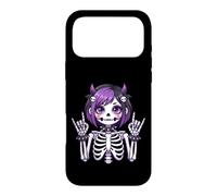 Cute Kawaii Goth Girl Skeleton Punk-Goth Alternative Apparel Case for iPhone 17 Pro Max
