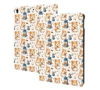 Cute Kawaii Guinea Pig Print Compatible with ipad air 3rd Generation Case Cover, Tablet Cases Compatible with ipad Pro Case 10.5 Inch, Auto Wake/Sleep, Folio Stand