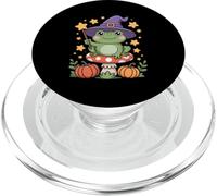 Cute Kawaii Halloween Frog With Magic Hat PopSockets PopGrip for MagSafe