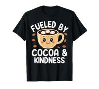 Cute Kawaii Hot Chocolate Kindness Cozy Cocoa T-Shirt