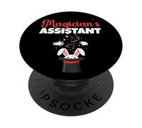 Cute Kawaii Magician's Assistant Rabbit Magic Trick Lovers PopSockets Adhesive PopGrip