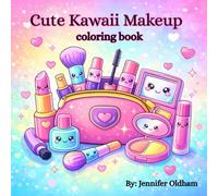 Cute Kawaii Makeup coloring book