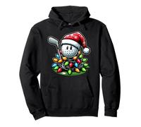 Cute Kawaii Mini Golf Golfer Christmas Hat Xmas Pullover Hoodie