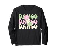 Cute Kawaii Mochi Dango Rice Cake Long Sleeve T-Shirt