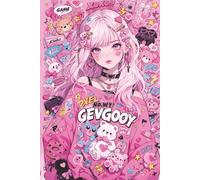 Cute Kawaii Notebook for Girls - Blank Journal, 110 Pages, Soft Cover, 6x9 Diary for Writing, Notes & Ideas