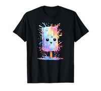 Cute Kawaii Rainbow Popsicle Ice Cream Summer T-Shirt