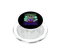 Cute Kawaii Satanic Lucky Black Cat Nekonomicon Necronomicon PopSockets PopGrip for MagSafe