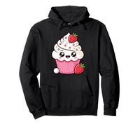 Cute Kawaii Strawberry Sweet Cupcake Pullover Hoodie