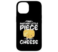 Cute Kawaii Take Another Little Piece Of My Cheese Case for iPhone 14