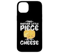 Cute Kawaii Take Another Little Piece Of My Cheese Case for iPhone 14 Plus