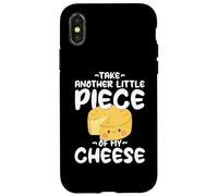 Cute Kawaii Take Another Little Piece Of My Cheese Case for iPhone X/XS