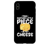 Cute Kawaii Take Another Little Piece Of My Cheese Case for iPhone XS Max